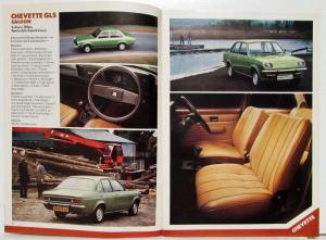1977 Vauxhall Range of the Year All Model Sales Catalogue w Price Sheet - UK