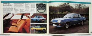 1978 Vauxhall All Model Sales Catalogue Summer Chevette Viva Cavalier VX - UK