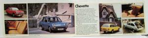 1978 Vauxhall Choice Style Quality Sales Brochure - UK Market