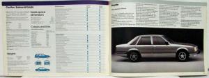 1979 Vauxhall All Model Sales Catalogue Summer Chevette Viva Cavalier VX - UK