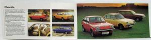1979 Vauxhall Cars of Quality and Distinction Sales Brochure - UK