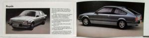 1979 Vauxhall Cars of Quality and Distinction Sales Brochure - UK