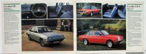 1981 Vauxhall Car Range Worth Looking Into Sales Brochure - UK