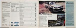 1981 Vauxhall Car Range Worth Looking Into Sales Brochure - UK