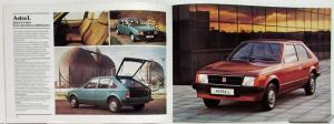 1981 Vauxhall Summer Sales Catalogue Chevette Astra Cavalier - UK