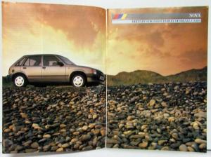 1987 Vauxhall-Opel Cars of Quality Edition No 2 Sales Catalog - UK