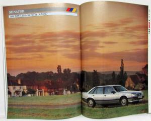 1987 Vauxhall-Opel Cars of Quality Edition No 2 Sales Catalog - UK