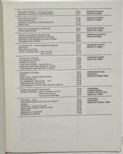 1977 Lincoln Versailles Service Shop Repair Manual