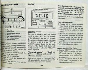 1983 Nissan Stanza Owners Manual and Warranty Information