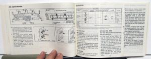 1985 Nissan Sentra Owners Manual Care & Operation Instructions