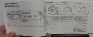 1985 Nissan Stanza Owners Manual with Warranty Information