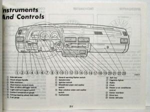 1986 Nissan Sentra Owners Manual with Warranty Information & Accessories Ad