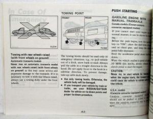 1986 Nissan Sentra Owners Manual with Warranty Information & Accessories Ad
