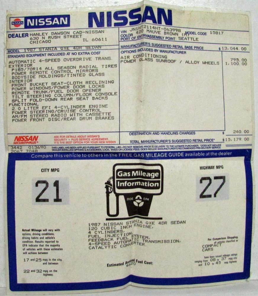 Nissan Sentra Owners Manual: Emission control system warranty Nissan Sentra Owners Manual: Emission control system warranty