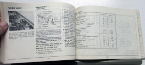 1988 Nissan Sentra Owners Manual Care & Operation Instructions Original
