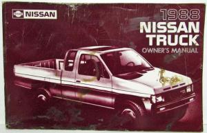 1988 Nissan Truck Owners Manual