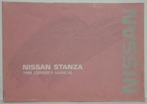 1990 Nissan Stanza Owners Manual
