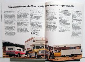 1971 Chevrolet Pickup Chassis Cab 4-Wheel Drive Truck Sales Brochure R1