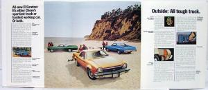 1973 Chevrolet El Camino Truck Dealer Sales Folder Original REVISION 1