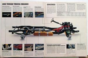 1974 Chevrolet Pickup Stepside Fleetside Truck Slaes Brochure Original REV 1