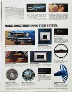 1974 Chevrolet El Camino Truck Dealer Sales Folder Original REVISION 1