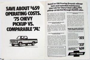 1975 Chevrolet Chevy Camper Magazine Vol 5 No 1 RV Lineup Original