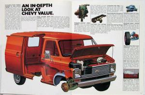 1976 Chevrolet Chevy Van Truck Dealer Brochure Original