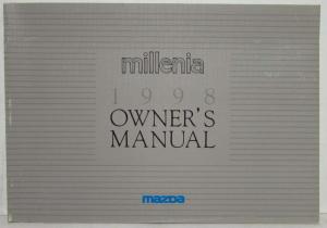 1998 Mazda Millenia Owners Manual and Warranty Info & Extras w Leather Sleeve
