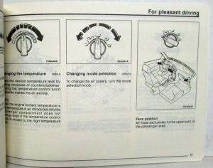 1993 Mitsubishi Mirage Owners Manual in Plastic Sleeve with Extras