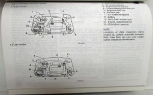 1992 Mitsubishi Mirage Owners Manual with Radio Supplement Sheet