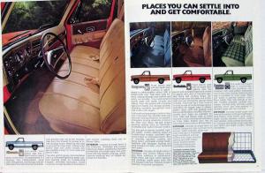 1976 Chevrolet Full Line Pickup Trucks C CK 10 20 30 Color Sales Brochure REV