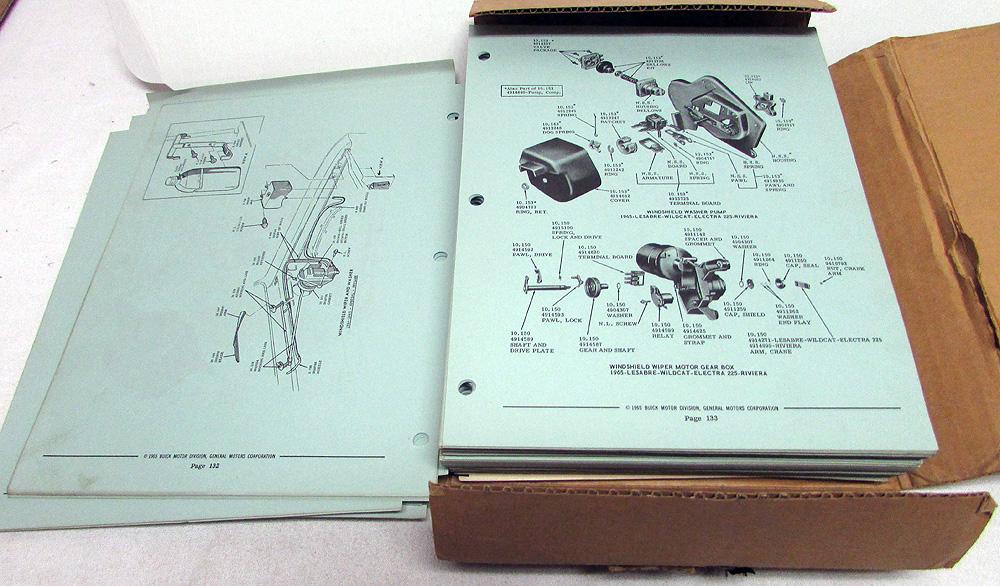 19401964 Buick Dealer Master Body Parts Book Catalog LeSabre Wildcat