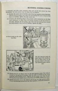 1960 Morris Oxford Series VI Diesel Drivers Handbook Owners Manual