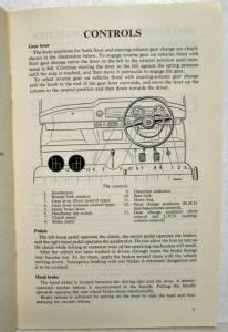 1961 Morris Oxford and Traveller Series V Drivers Handbook Owners Manual
