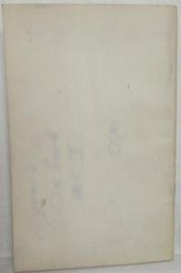 1961 Morris Oxford and Traveller Series V Drivers Handbook Owners Manual