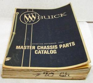1940-1970 Buick Dealer Master Chassis Parts Book Catalog Skylark GS Riviera