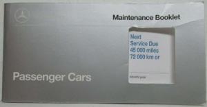 1996 Mercedes-Benz C220 C280 C36AMG Owners Manual with Extras - Case