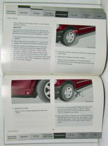 2000-2001 Mercedes-Benz M-Class Owners Manual with Extras - Case