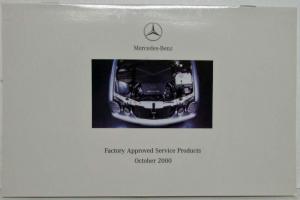 2001 Mercedes Benz E-Class Owners Manual with Extras - Case