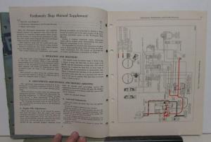 1951 Ford Fordomatic Transmission Dealer Shop Service Repair Manual W/Supplement