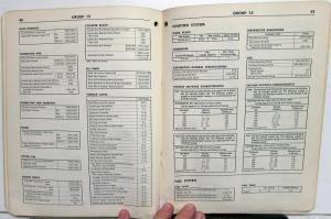 1962-1963 Ford Econoline & Falcon Club Wagon Service Shop Manual Supplement