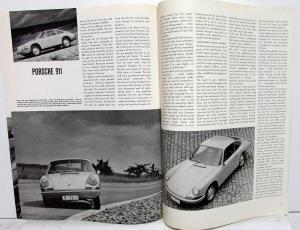 1964 Porsche 911 Motor Revue Fall Issue No 51/1964 Germany Auth Reprint Article