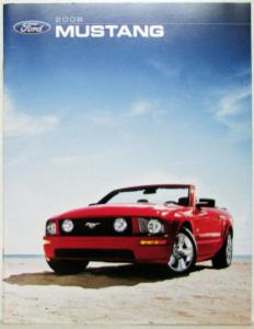 2006 Ford Mustang GT V6 Pony Pkg Convertible Paint Wheel Choices Sales Brochure