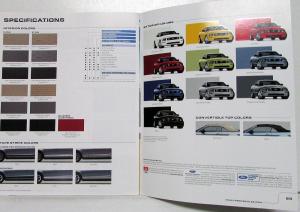 2006 Ford Mustang GT V6 Pony Pkg Convertible Paint Wheel Choices Sales Brochure