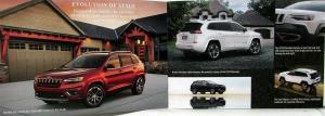 2019 Jeep Cherokee Sales Brochure in Pocket Cover Original