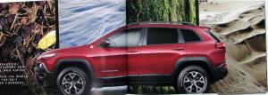 2017 Jeep Cherokee Oversized Color Sales Brochure & Buyers Guide Original