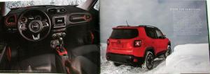 2017 Jeep Renegade Oversized Color Sales Brochure Original