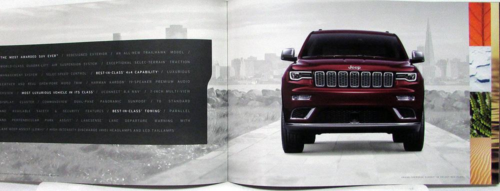 2017 Jeep Cherokee Original Sales Brochure Catalog Buyer/'s Guide NEW