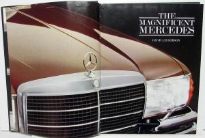 The Magnificent Mercedes Historical Hardback Book Benz By Graham Robson 1981