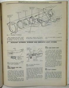 1970 Ford Maverick Car Preliminary Service Shop Repair Manual